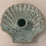 Carolina Irving & Daughters - Concha Candle Holder Seafoam