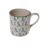 Carolina Irving & Daughters - Chita Green Trellis Mug