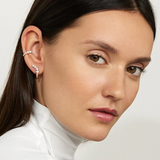 Melissa Kaye - Aria Dagger Huggie Hoop