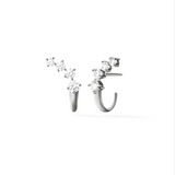 Melissa Kaye - Aria Dagger Huggie Hoop