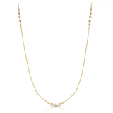 Octavia Elizabeth - Three Stop Nesting Gem Necklace