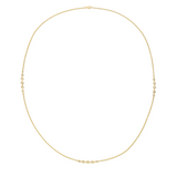 Octavia Elizabeth - Three Stop Nesting Gem Necklace