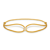 Octavia Elizabeth - Turmeric Parachute Nesting Gem Bracelet
