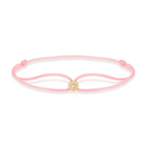 Octavia Elizabeth - Pink Rose Parachute Nesting Gem Bracelet