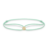 Octavia Elizabeth - Sage Parachute Nesting Gem Bracelet