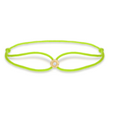Octavia Elizabeth - Lime Green Parachute Nesting Gem Bracelet