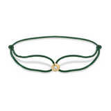 Octavia Elizabeth - Forest Green Parachute Nesting Gem Bracelet