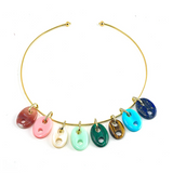 Jenna Blake - Mariner Link Charm - Mother of Pearl