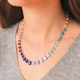 Ivarene - Deep Ocean Necklace Multi Stone