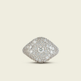 Lucy Delius - The Diamond Signet Ring (Modern Finish)