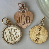 PREORDER Devon Woodhill - Medium Trefoil Round Locket