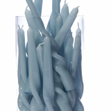 MÆGEN Twist Taper Candles - 3 Pack - Cornflower Blue