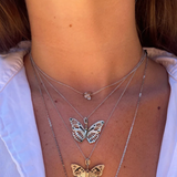 James Banks- Diamond Chocolate Albatross Earrings (Copy)
