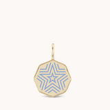 Marlo Laz - MINI PORTE BONHEUR CHARM Aquamarine