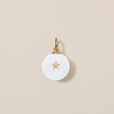 Devon Woodhill - Morning Star Charm - White Agate