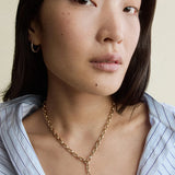 Lucy Delius - Modern Finish Twisted Rope Diamond Hoops