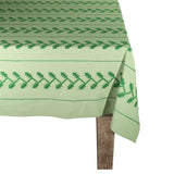 Carolina Irving: Tonal Green Vine Tablecloth