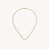 Loquet - Helios Heritage Round Diamond Locket 18k & Diamond Gold Necklace 18"