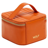 Maria Zip Jewelry Cube: Tangerine