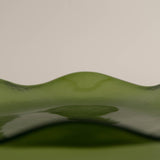 Large Petal Plate, Olive (Transparent)