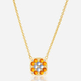 Harwell Godfrey - 16-18" Granny Squares "Ada" Pendant Necklace
