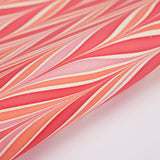 Hand Marbled Wrapping Paper Sheets - Candy Stripes Sugar Spice