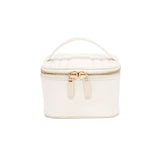 Maria Zip Jewelry Cube: White