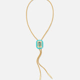Harwell Godfrey - Sierra Bicolor Tourmaline Bolo Necklace 8.67ct