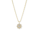 Brent Neale - Wildflower Pendant with Round Brilliant Diamonds