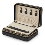 Palermo Zip Case: Black Anthracite