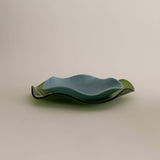 Large Petal Plate, Olive (Transparent)