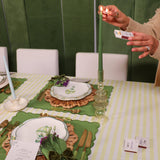 Extra Tall Pine Green Taper Candle - Pack of 4