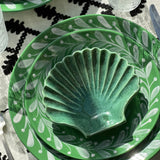 Carolina Irving & Daughters Anna Reverse Green Serving Bowl