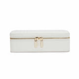 Maria Medium Zip Case: White