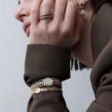 Lucy Delius - Medusa Double Diamond Bracelet