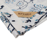 Eleanor Royal Blue Tablecloth: Length: 300cm/118in