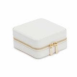 Maria Small Zip Case: White