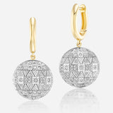 Harwell Godfrey- Disco Huggie Earrings
