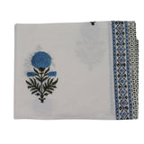 Toile de Blu Hortensia Tablecloth: Length: 260cm/102in