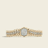 Lucy Delius - Medusa Double Diamond Bracelet