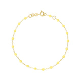 gigiClozeau: Classic Gigi Mimosa Anklet, Yellow Gold, 9.4"