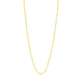 gigiClozeau: Classic Gigi MIMOSA necklace yellow gold- 16.5"