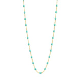 gigiClozeau: Classic Gigi LAGOON necklace yellow gold- 16.5"
