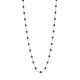 gigiClozeau: Classic Gigi LAPIS necklace yellow gold