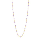 gigiClozeau: Classic Gigi LILAC necklace yellow gold- 16.5"