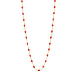 gigiClozeau: Classic Gigi POPPY necklace yellow gold- 16.5"