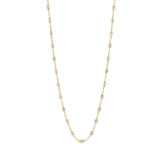 gigiClozeau: Classic Gigi Sparkle necklace yellow gold- 16.5"