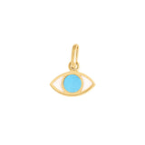 gigiClozeau: Eye Turquoise Pendant