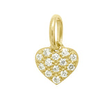 gigiClozeau: "In Love" Heart Diamond Pendant