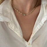 Lucy Delius - Antique Finish Baby Persephone Diamond Necklace